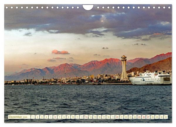 Produktbild: Urlaub in JORDANIEN (Wandkalender 2026 DIN A4 quer), CALVENDO Monatskalender