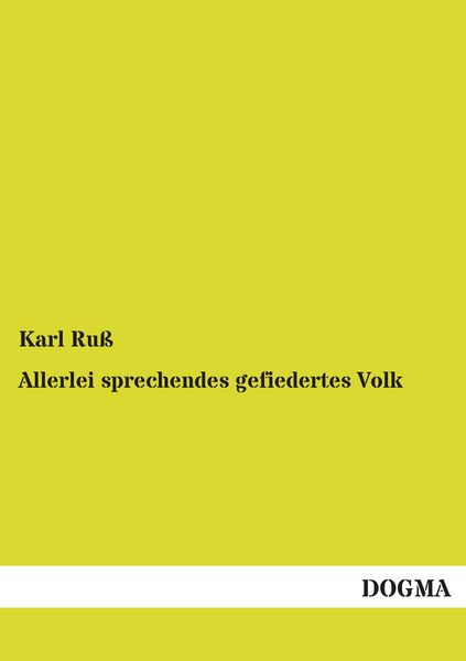 Produktbild: Allerlei sprechendes gefiedertes Volk