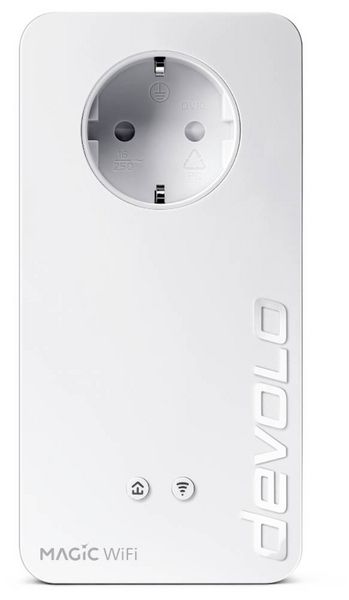 Produktbild: Devolo Magic 2 WiFi 6 next Powerline WLAN Multiroom Starter Kit 07195 Powerline, WLAN 2400 MBit/s