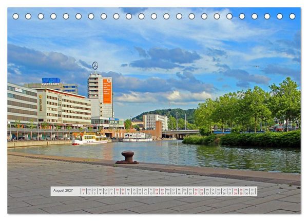 Produktbild: Saarland Impressionen & Ansichten (Tischkalender 2027 DIN A5 quer), CALVENDO Monatskalender