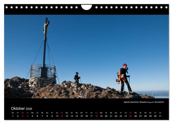 Produktbild: Unterwegs auf dem Maximiliansweg (Wandkalender 2026 DIN A4 quer), CALVENDO Monatskalender