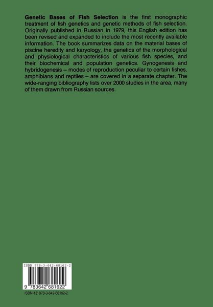 Produktbild: Genetic Bases of Fish Selection