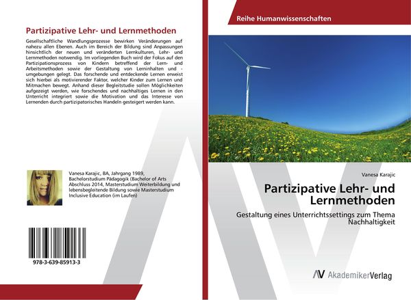 Partizipative Lehr- und Lernmethoden, Taschenbuch von Vanesa Karajic, AV Akademikerverlag, 9783639859133
