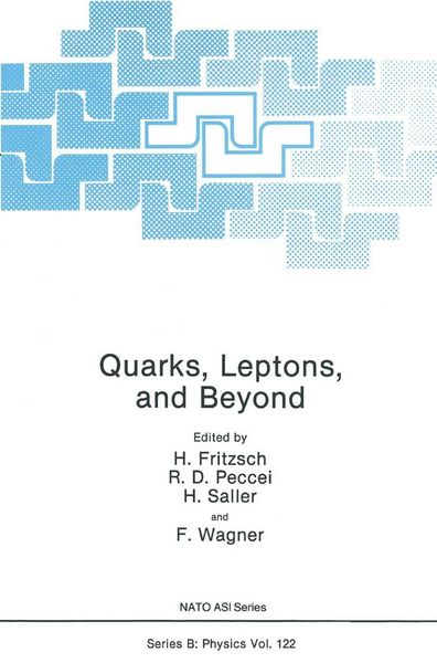 Produktbild: Quarks, Leptons, and Beyond