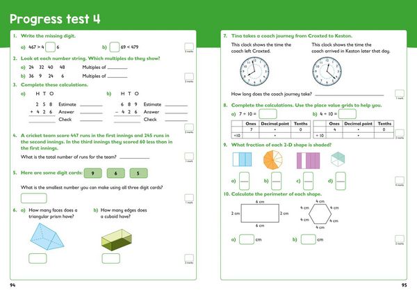 Produktbild: Year 3 Maths and English KS2 Targeted Study & Practice Book