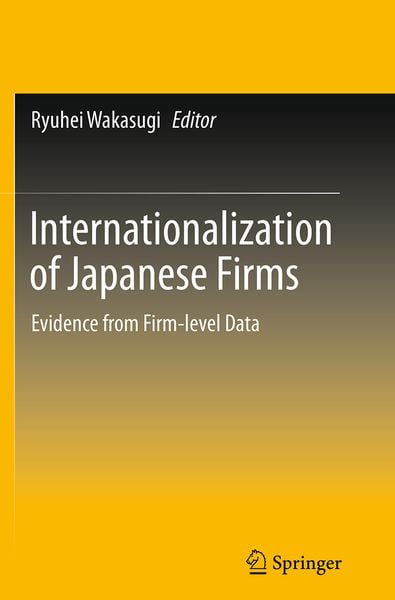 Produktbild: Internationalization of Japanese Firms