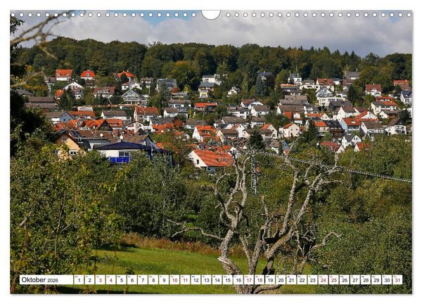 Produktbild: Kelkheim vom Frankfurter Taxifahrer Petrus Bodenstaff (Wandkalender 2026 DIN A3 quer), CALVENDO Monatskalender