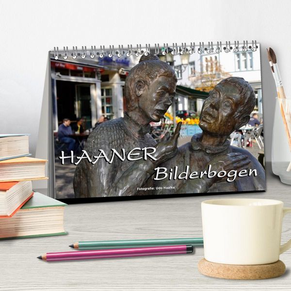 Produktbild: Haaner Bilderbogen 2026 (Tischkalender 2026 DIN A5 quer), CALVENDO Monatskalender