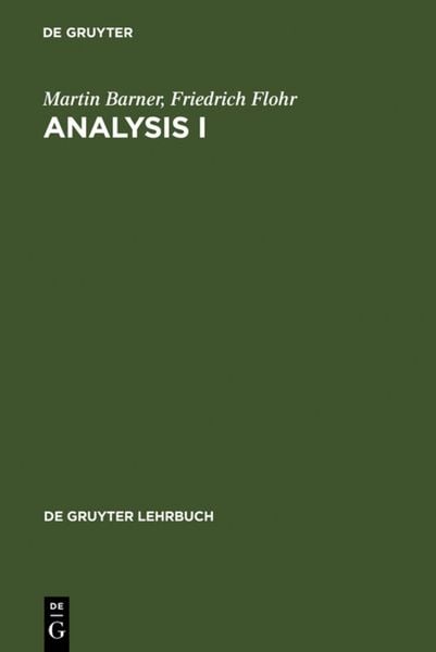 Produktbild: Analysis I