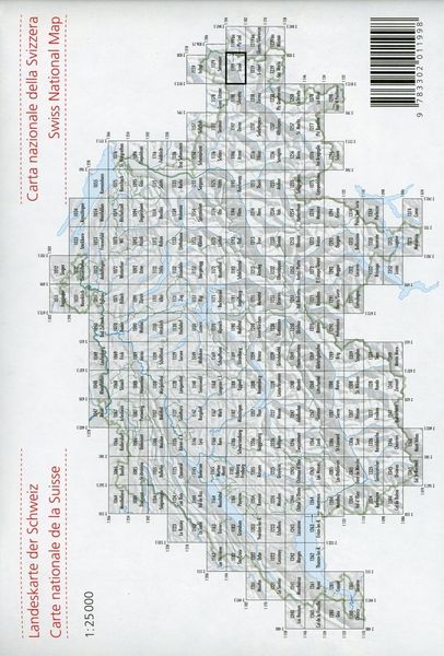 Produktbild: Swisstopo 1 : 25 000 Scuol
