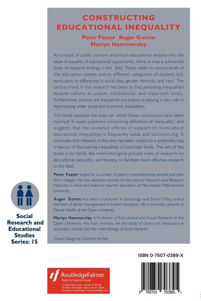 Produktbild: Constructing Educational Inequality
