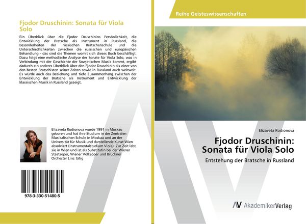 Produktbild: Fjodor Druschinin: Sonata f&uuml;r Viola Solo