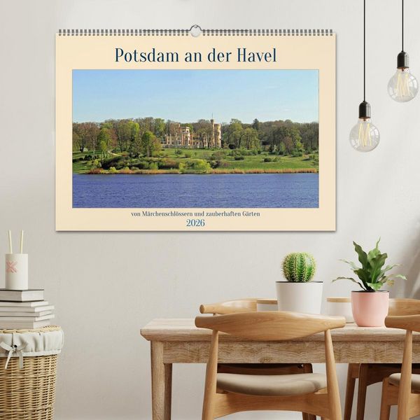 Produktbild: Potsdam an der Havel (Wandkalender 2026 DIN A2 quer), CALVENDO Monatskalender
