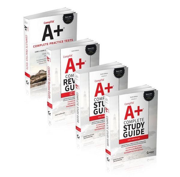 Produktbild: CompTIA A+ Complete Certification Kit: Core 1 Exam 220-1201 and Core 2 Exam 220-1202