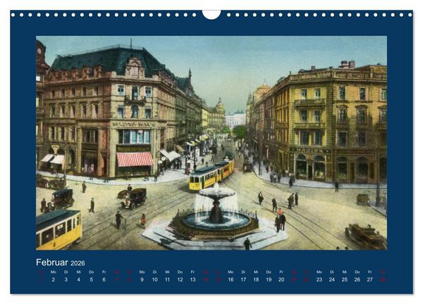 Produktbild: Historisches Frankfurt am Main von 1888 bis 1918 (Wandkalender 2026 DIN A3 quer), CALVENDO Monatskalender