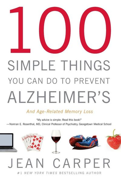 Produktbild: 100 Simple Things You Can Do to Prevent Alzheimer's and Age-Related Memory Loss