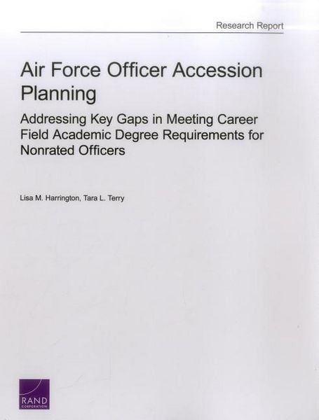 Produktbild: Air Force Officer Accession Planning