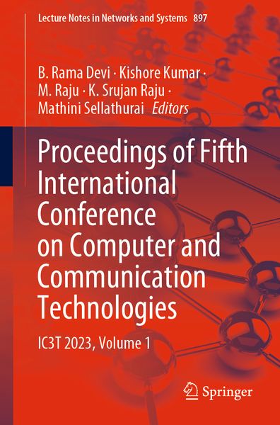 Produktbild: Proceedings of Fifth International Conference on Computer and Communication Technologies
