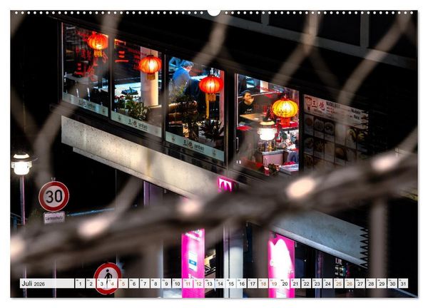 Produktbild: Nachts in T&uuml;bingen (Wandkalender 2026 DIN A2 quer), CALVENDO Monatskalender