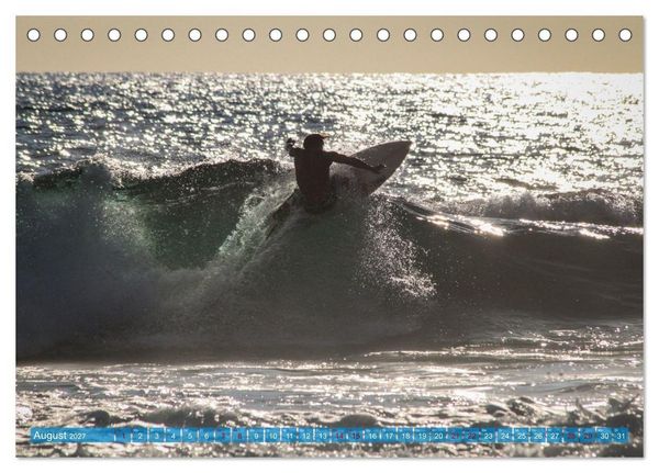 Produktbild: Hawaii&acute;s Surfer (Tischkalender 2027 DIN A5 quer), CALVENDO Monatskalender