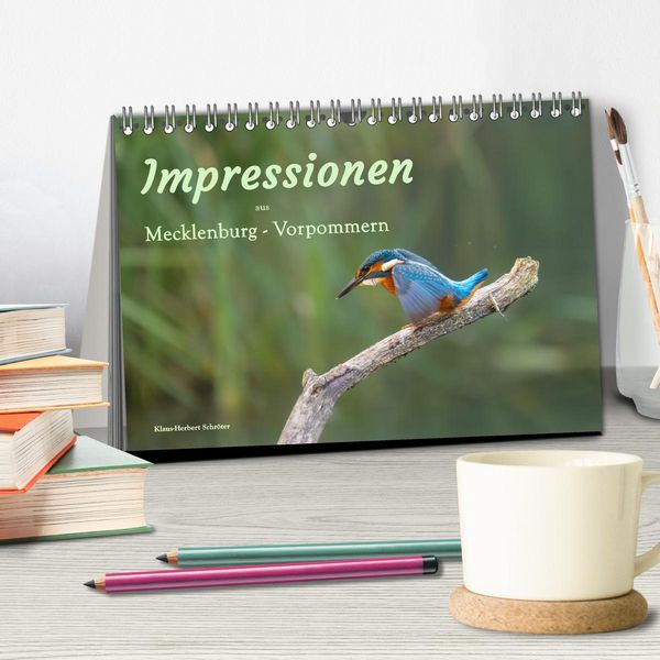 Produktbild: Impressionen aus Mecklenburg - Vorpommern (Tischkalender 2026 DIN A5 quer), CALVENDO Monatskalender