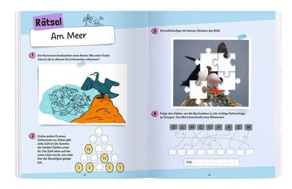 Produktbild: R&auml;tseln, Stickern, Bestimmen - V&ouml;gel