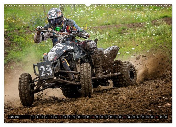 Produktbild: Blickpunkte Motocross (hochwertiger Premium Wandkalender 2026 DIN A2 quer), Kunstdruck in Hochglanz