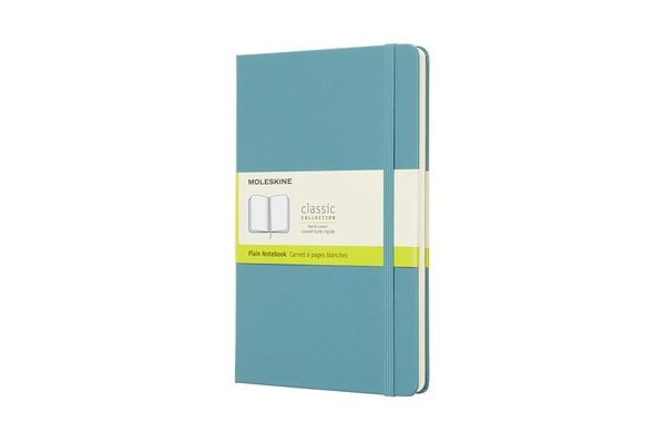 Produktbild: Moleskine Notizbuch Large/A5, Blanko, Hard Cover, Riff Blau
