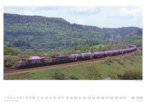 Produktbild: Eisenbahn-Nostalgie - Wandkalender im Format 42 x 29,7