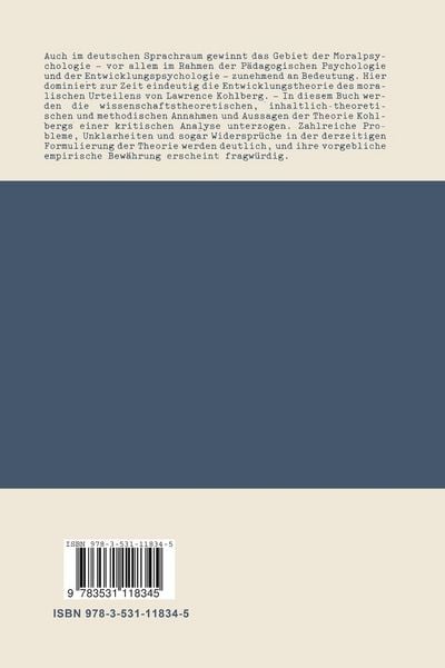 Produktbild: Lawrence Kohlbergs Theorie des moralischen Urteilens