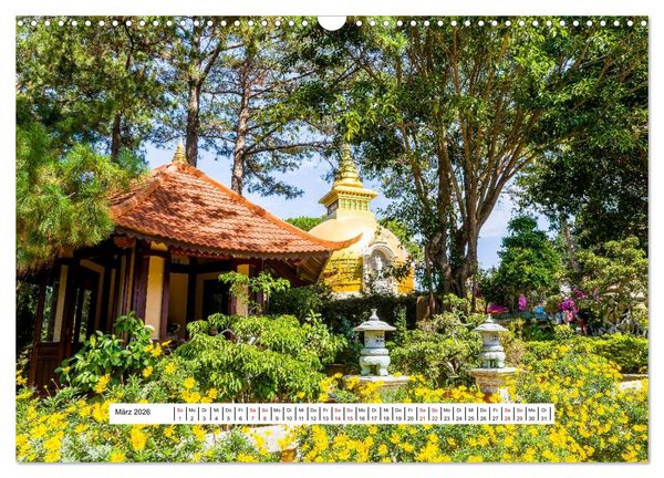 Produktbild: Da Lat Einfach Liebenswert (Wandkalender 2026 DIN A3 quer), CALVENDO Monatskalender