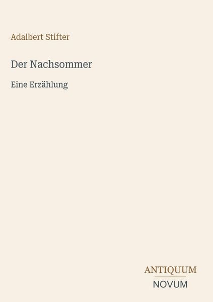 Produktbild: Der Nachsommer
