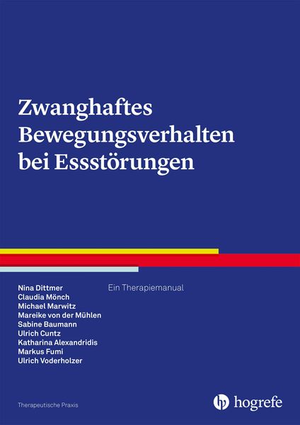 Produktbild: Zwanghaftes Bewegungsverhalten bei Essst&ouml;rungen