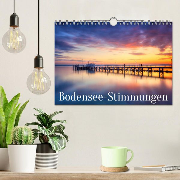 Produktbild: Bodensee-Stimmungen (Wandkalender 2026 DIN A4 quer), CALVENDO Monatskalender