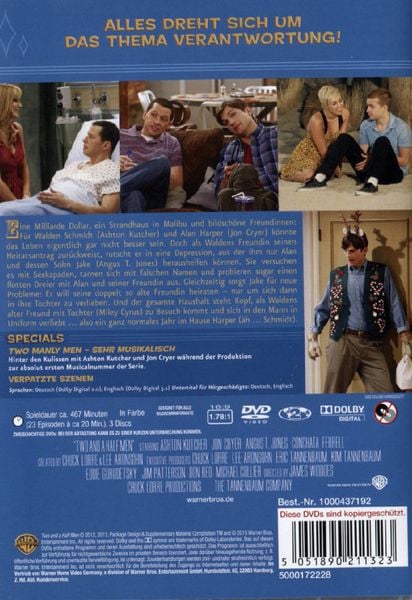 Produktbild: Two and a Half Men - Staffel 10 [3 DVDs]