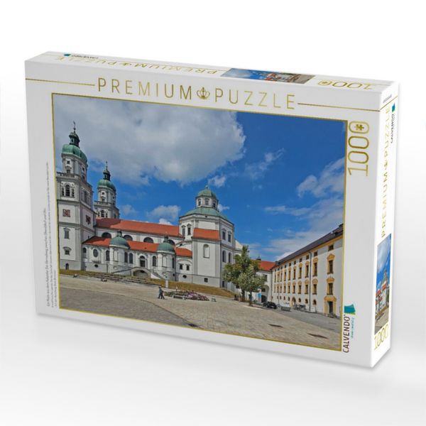 Produktbild: CALVENDO Puzzle Ein Motiv aus dem Kalender Der Illerradweg zwischen Oberstdorf und Ulm | 1000 Teile Lege-Gr&ouml;&szlig;e 64x48cm Foto-Puzzle f&uuml;r gl&uuml;ckliche Stunden