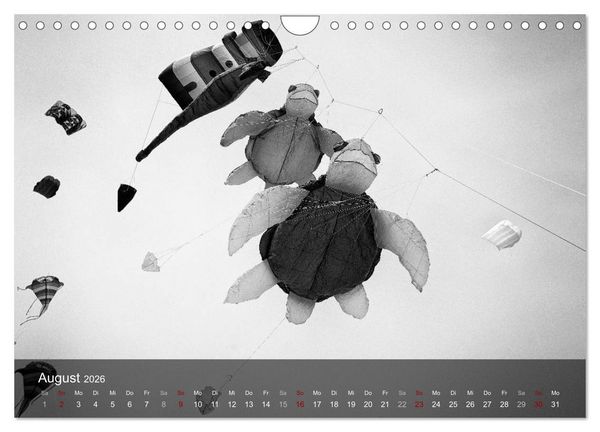 Produktbild: Wangerooge Noir (Wandkalender 2026 DIN A4 quer), CALVENDO Monatskalender