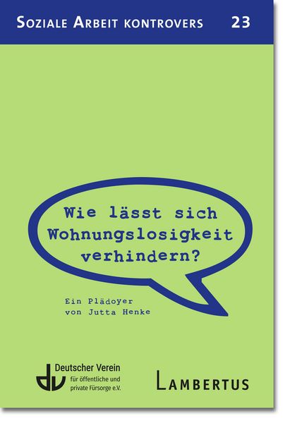 Produktbild: Wie l&auml;sst sich Wohnungslosigkeit verhindern?