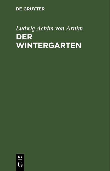 Produktbild: Der Wintergarten