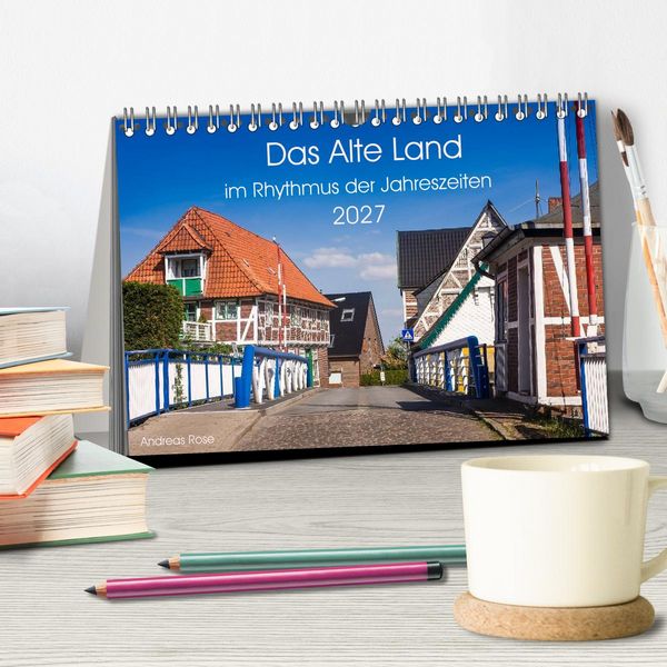 Produktbild: Das Alte Land- im Rhythmus der Jahreszeiten (Tischkalender 2027 DIN A5 quer), CALVENDO Monatskalender