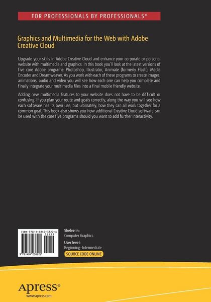 Produktbild: Graphics and Multimedia for the Web with Adobe Creative Cloud