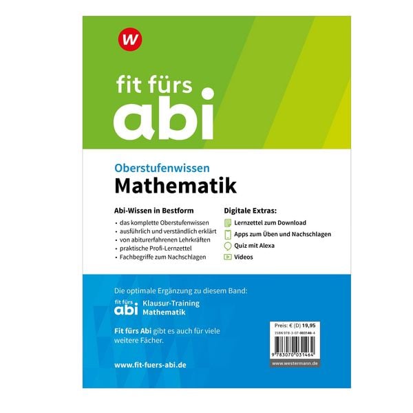 Produktbild: Fit f&uuml;rs Abi