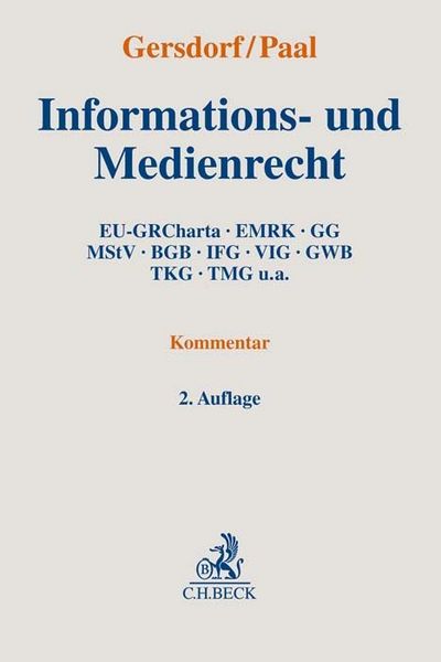 Produktbild: Informations- und Medienrecht