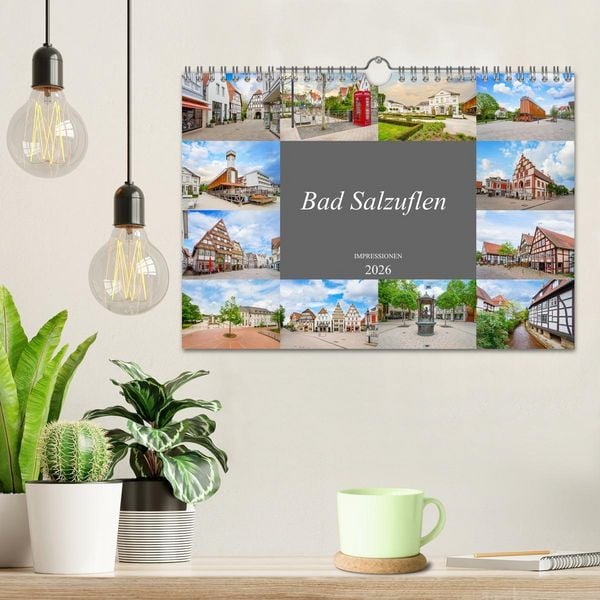 Produktbild: Bad Salzuflen Impressionen (Wandkalender 2026 DIN A4 quer), CALVENDO Monatskalender
