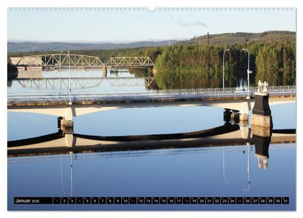 Produktbild: Sommer in Schwedens Lappland (Wandkalender 2026 DIN A2 quer), CALVENDO Monatskalender