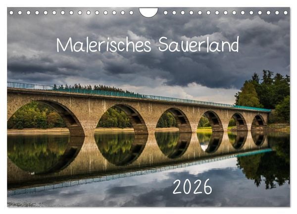 Produktbild: Malerisches Sauerland (Wandkalender 2026 DIN A4 quer), CALVENDO Monatskalender