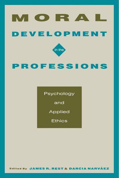 Produktbild: Moral Development in the Professions