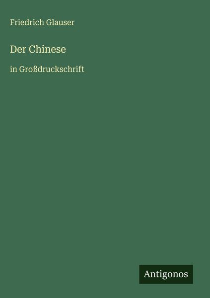 Produktbild: Der Chinese