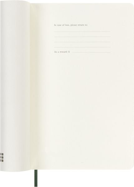 Produktbild: Moleskine 18 Monate Wochen Notizk. 26/27 A5 1W=1S Kt Myrte