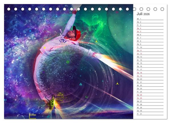 Produktbild: Break Dance (Tischkalender 2026 DIN A5 quer), CALVENDO Monatskalender